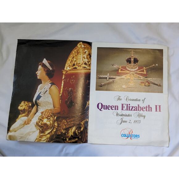 SOUVENIR OF THE CORONATION OF ELIZABETH II: Westminster Abbey, 2 June, 1953 Rare - Picture 3 of 4